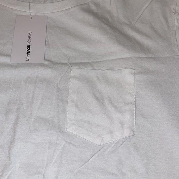 FASHION NOVA MEN WHITE TEE - Picture 2 of 7